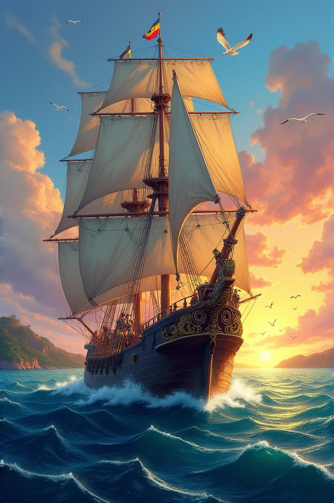 A ship