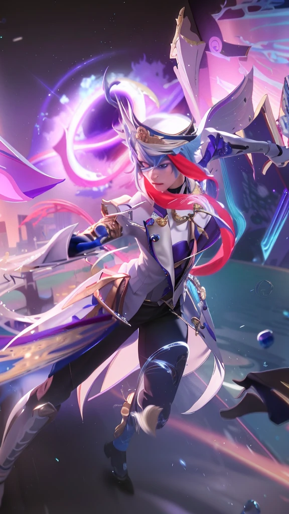 anime character with blue hair and blue eyes in a dark blue outfit, Keqing de Genshin Impact, zhongli, Genshin Impact, hajime yatate, masamune shiro, Beautiful androgynous prince, Personagem Genshin Impact, Impacto de Ayaka Genshin, delicate androgynous prince, Genshin, handsome prince, Handsome