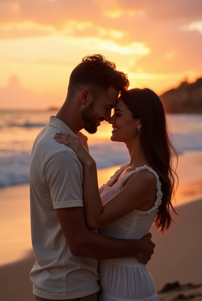 couple hugging