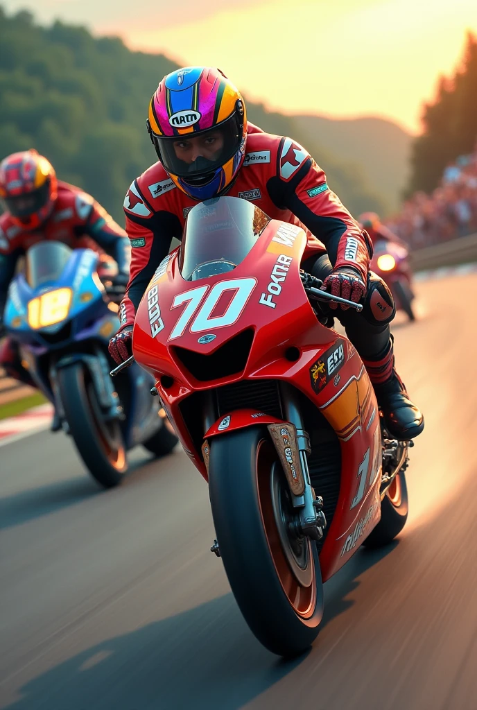 Track motorcycle Pilot name Jhon