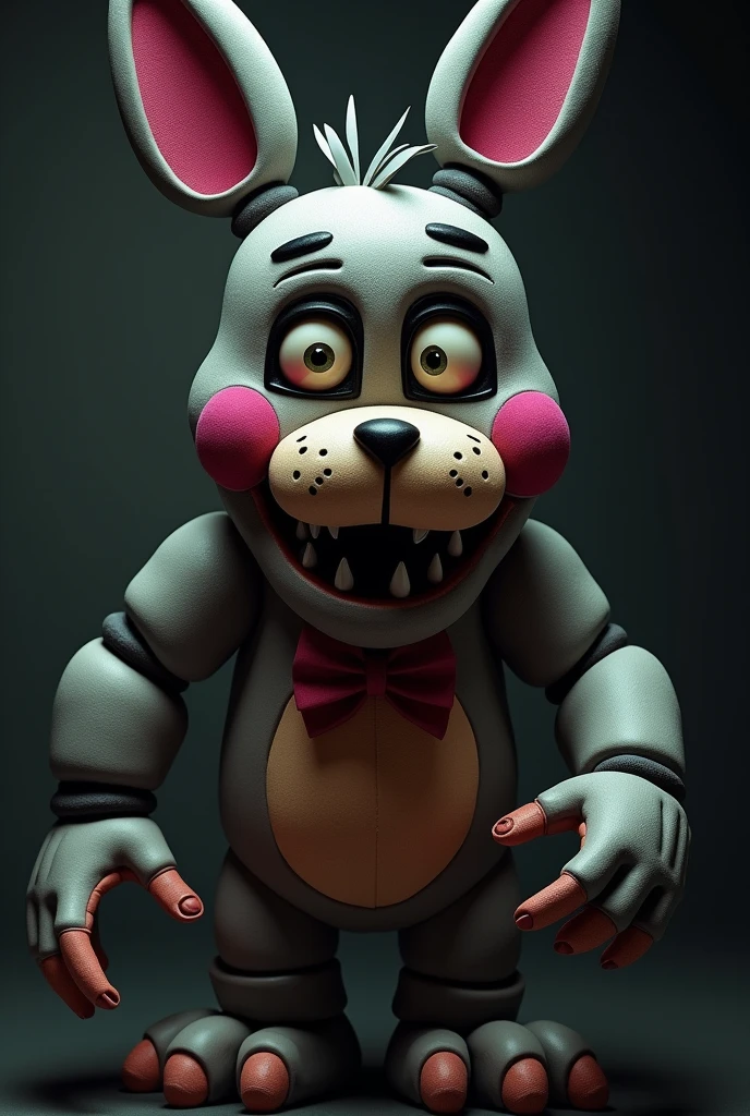 (photorealism:1.2), mangle fnaf anal sex