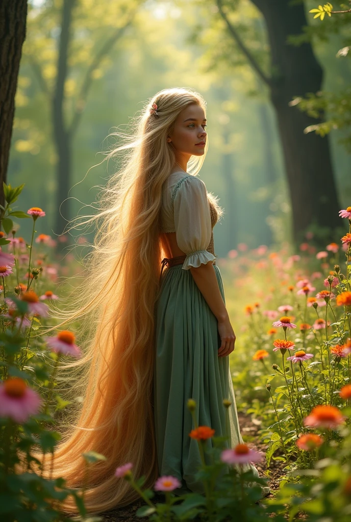 Naked Rapunzel without clothes