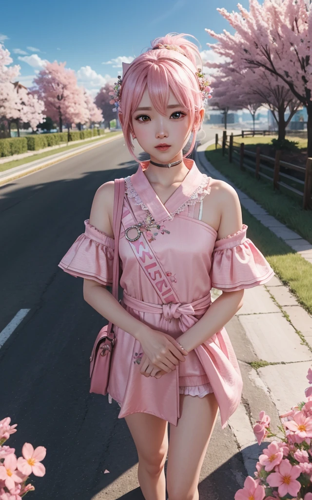 The latest entry in Midjourney is、A stunningly detailed pink-themed CG Unity 8K wallpaper。. This masterpiece demonstrates Midjourney's incredible talent and attention to detail.. The scene is lit with a soft pink light, It gives the whole piece a gentle and romantic feel.。. The wallpaper resolution is very high, Captures every brushstroke and texture with crystal clarity.She was photographed kneeling on the ground during her pantyhose trip., He still has his face covered with his hands., but、His posture becomes more relaxed and natural. He still has his iPhone in his hand. The protagonist is a young woman sitting next to Midjourney., Spread your legs、Putting all or part of your weight on your hips or legs. She looks up、Showing gestures of devotion and loyalty. Add a touch of gentleness to the whole scene. at the same time, This composition is、Subtly highlighting the protagonist's graceful posture、It highlights her slender, supple hands.。. --2 pieces included:3 --v 5 --q 2