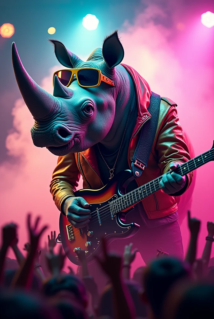 Rock and roll rhinoceros 