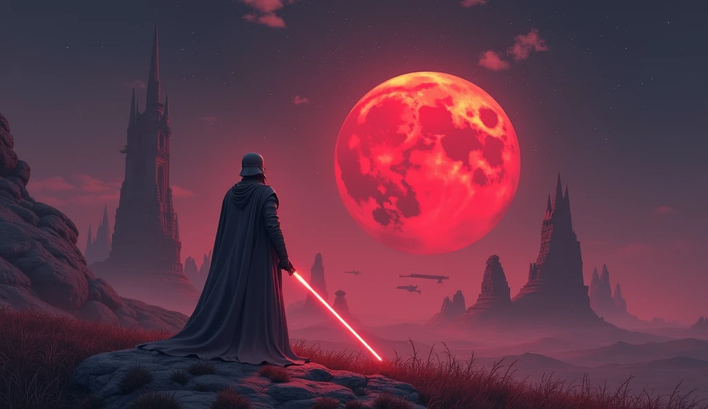 Create a Star Wars style image