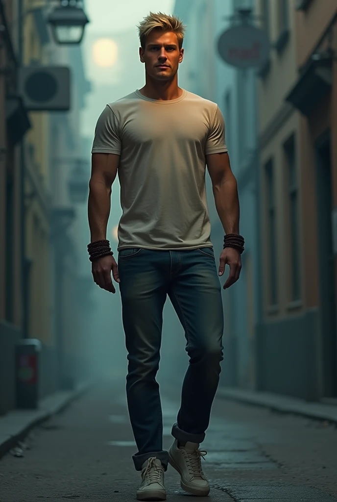 A sub-healthy man,He has no goal,In thick fog,Running without direction,He didn't know where he was going, or why he was running,It was as if he only had running in his eyes