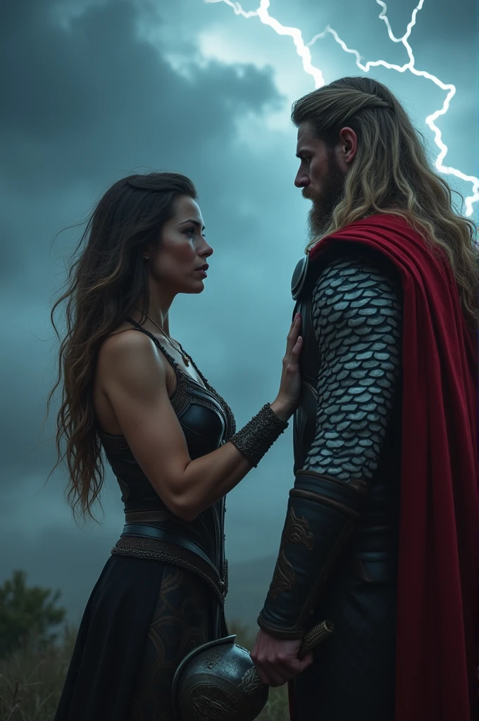 Girl rejecting Thor