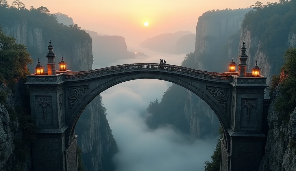 create a bridge over the chasm 