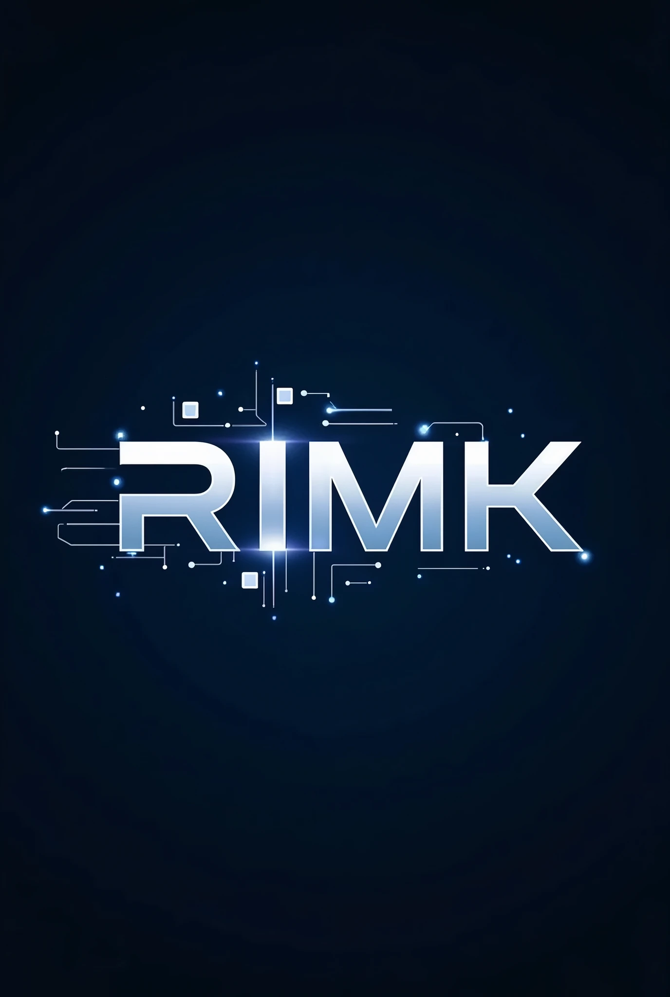 generate a logo with the word RIMK Technological Solutions