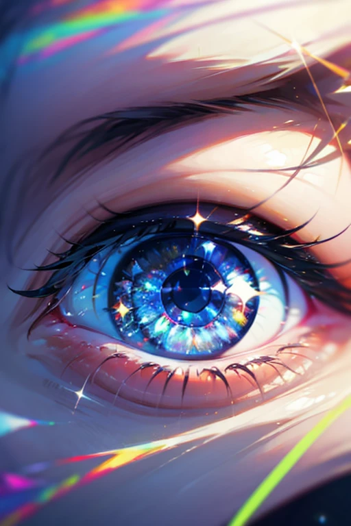 beautiful rare eyes. (Only eyes). Sparkle. Colourful.