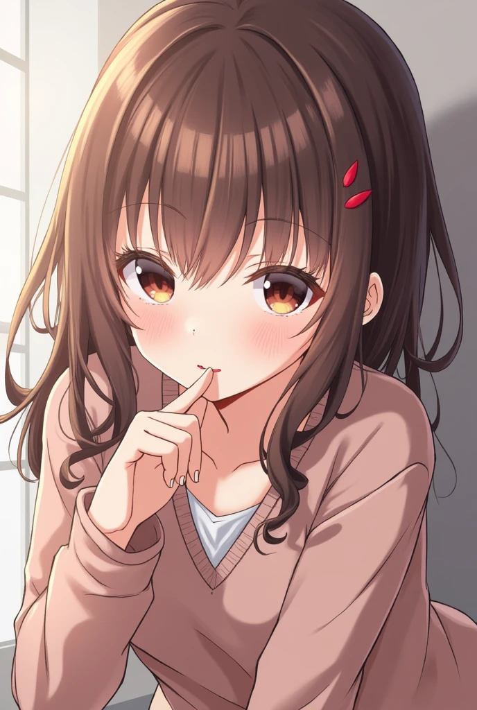 Anime girl sucking a penis