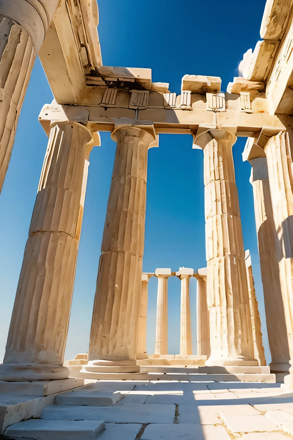 Heaven, Holy, White, Light, Holy Light, Super Bright, Greek Temple, God, Look Up