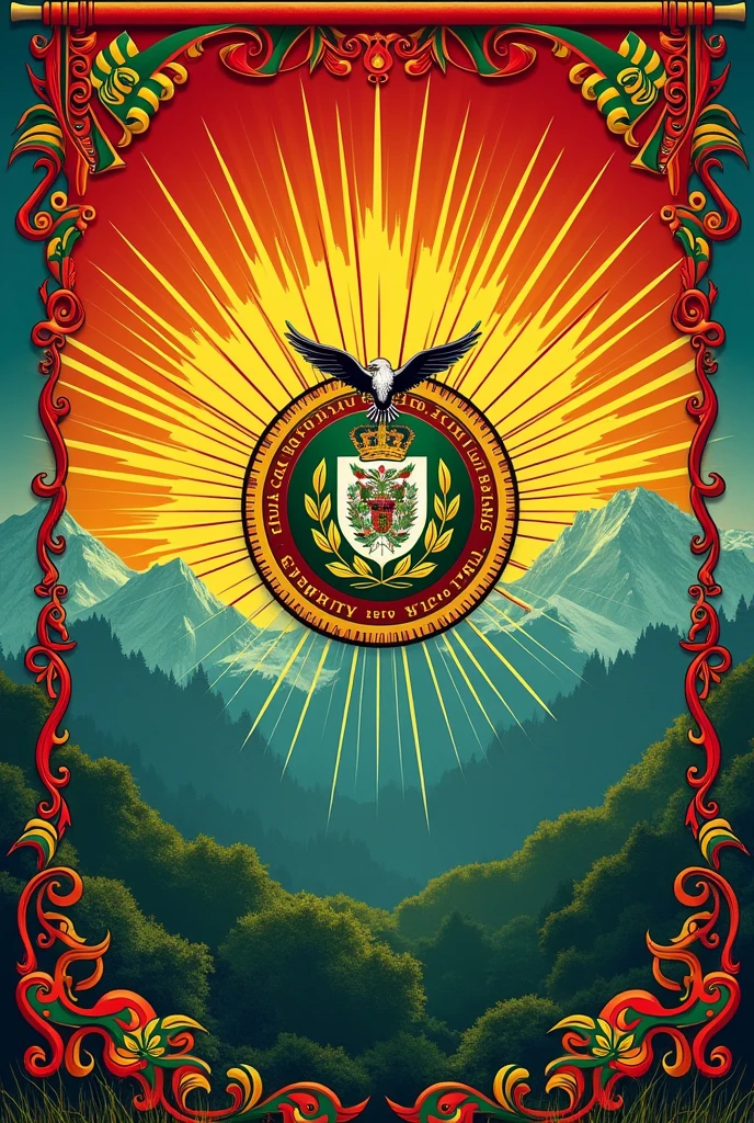 Bolivian Political  Banner "MPL" Movement for Liberty 