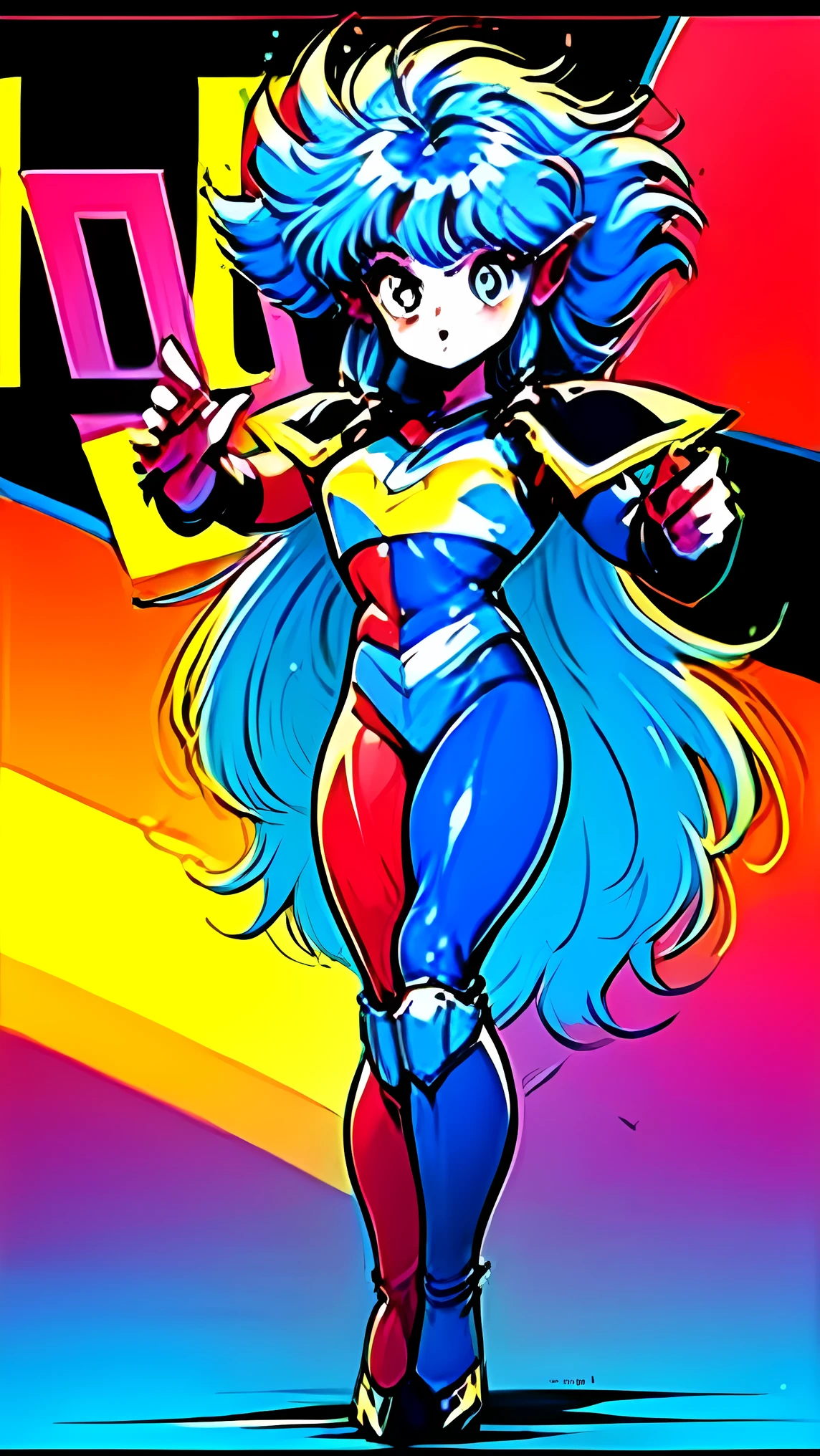 ((Long Shot, whole body: 1.6)), cyan:1.4, brown:1.2, Purpura spot:1.2, yellow:1.4, Purple:1.6, (Rappers with scary hair, Highly detailed eyes and body、Dressed in beautiful baggy clothes, Loose-fitting clothing :1.6),Iksar 3, tattoo, (Wall with graffiti: 1.2), flower, leaf, Born in the fog, got it, He is leaning against a wall with a spray can in his hand., Action pose, 32K.