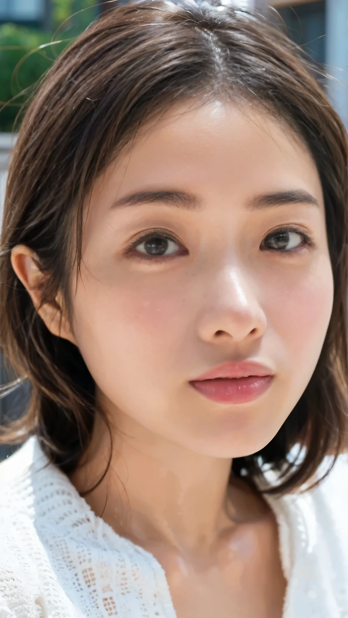 Memory correction:255, Everything modern:1.66, Cute Japanese Women Photos, smile, 20-year-old, Oil for straight, one-length hair＆Hair balm:1.55, (photo Realistic:1.4), (hyper Realistic:1.4), (Realistic:1.3), (Smoother lighting:1.05), (Improving the quality of cinema lighting:0.9), 32K, 1 person,20-year-oldの, Realistic lighting, Backlight, The light shines on your face, Ray Tracing, (Bright light:1.2), (Improvement of quality:1.4), (Highest quality Realistic textured skin:1.4), fine grain, Detailed face,(smile:0), (Emphasis on face close-up:1.3), (Enhances the beauty of skin texture:1.1),((Extremely precise and accurate anatomy:1.0)), (Enhances the beauty of skin texture:1.1), Clean and glowing skin, mesh, thin:1.2, (Realistic:1.3), Realisticなライティング, (Smoother lighting:1.05), 32K, One Japanese woman, fine grain, Detailed face, (Film Grain:1.1),(Accentuates body lines:1.1), High resolution, Natural look, Kind eyes, Improves hair quality, Delicate light and shadow, Transparent muscles, Graceful pose, Beautiful Eyes, Sharp details, Soft light reflection, Beautiful contours, Delicate skin tone, Fine hair texture,Cute Japanese Women Photos,