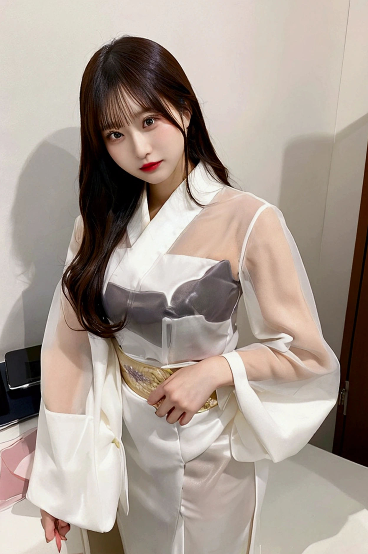 (mountain ranges in the background, Rios, Auspicious clouds, stand, Light of the sun, masterpiece, Super Detail, A magnificent work, Hyper HD, high high quality, Very meticulous) Woman in Hanfu,phoenix crown tiara、Carefully embroidered、Wearing Hanfu、袖なしのWearing Hanfu、Clear and visible skin,Huge big breasts,(8K、quality、masterpiece:1.8)、(Intricate details:1.8)、(Realsense:1.8)、Octane Rendering、Complex 3D rendering with ultra-detail, Studio Soft Light, Edge Light, Vivid details, Super Detail, Skin Texture, Detailed facial details, Beautiful Eyes, Highly detailed CG Unity 16k wallpaper, cosmetics, (Detailed Background:2.0), Beautiful pink hanfu,White transparent hanfu underwear ,White transparent hanfu underwear retreats to the crotch,overflow,Very beautiful slim lega lega,Random whole-body exposure,Extreme Exhibitionism,(((Systemic random exposure))),Skin glows、Spread your legs,Camel toe to show off your thighs!!!、