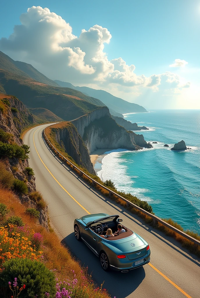 Highway with sea views 
