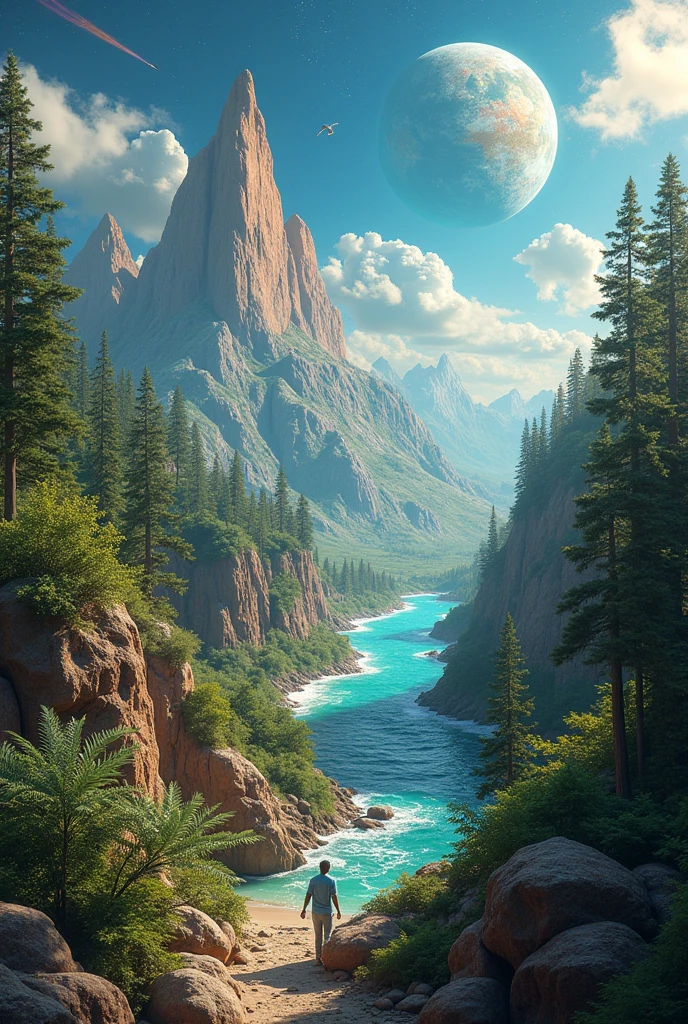  describing the geological eras up to the current era