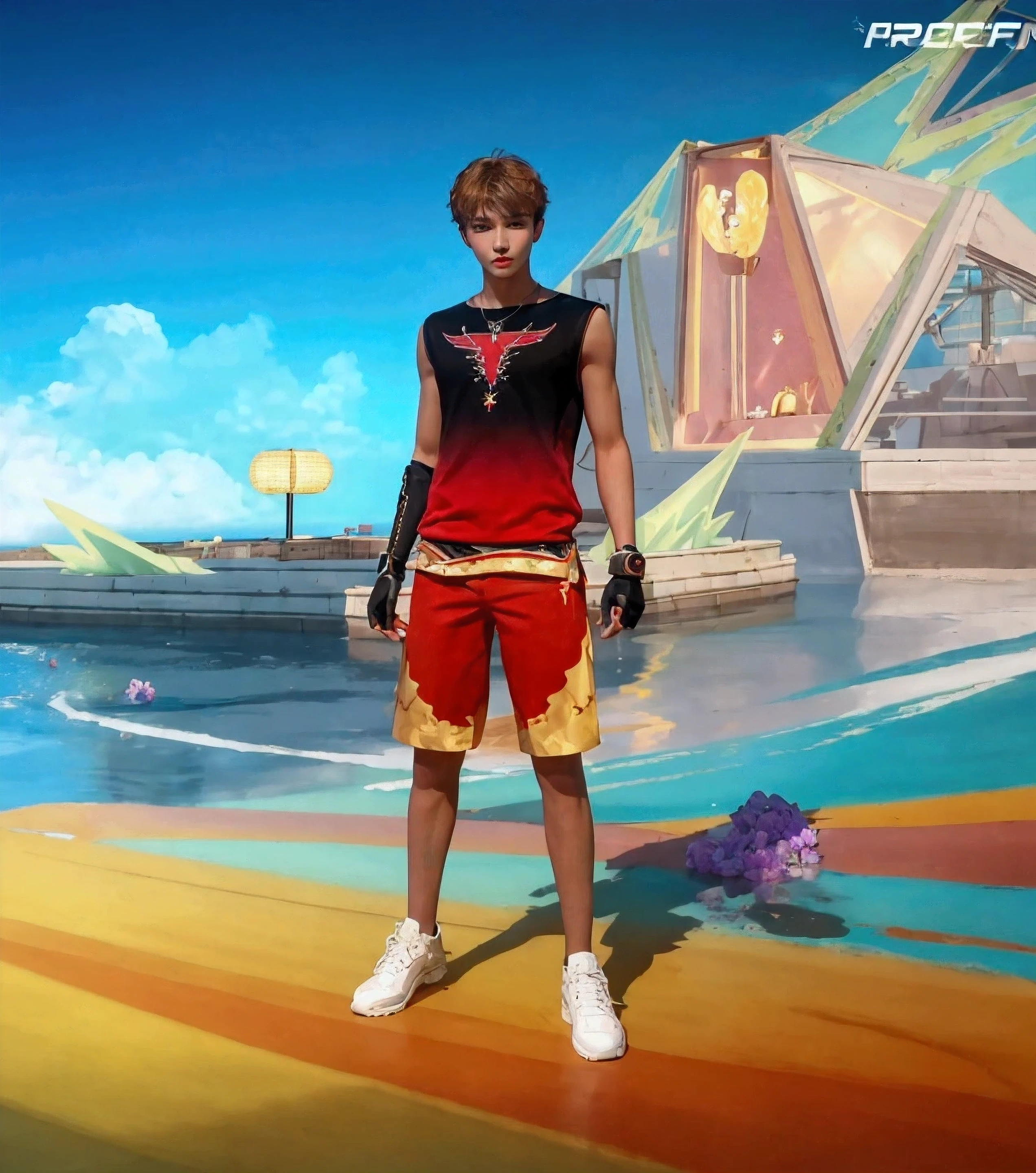 ((BEST quality, 8k, Masterpiece:1.3)), up per body,, Sharp focus:.1.2, handsome 18 year old man with perfect figure, higly detailed facial and skin texture, detail eyes double eyelids,interior view, perfect lightning,