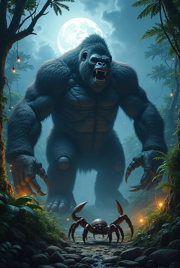 Giant gorilla-giant scorpion hybrid