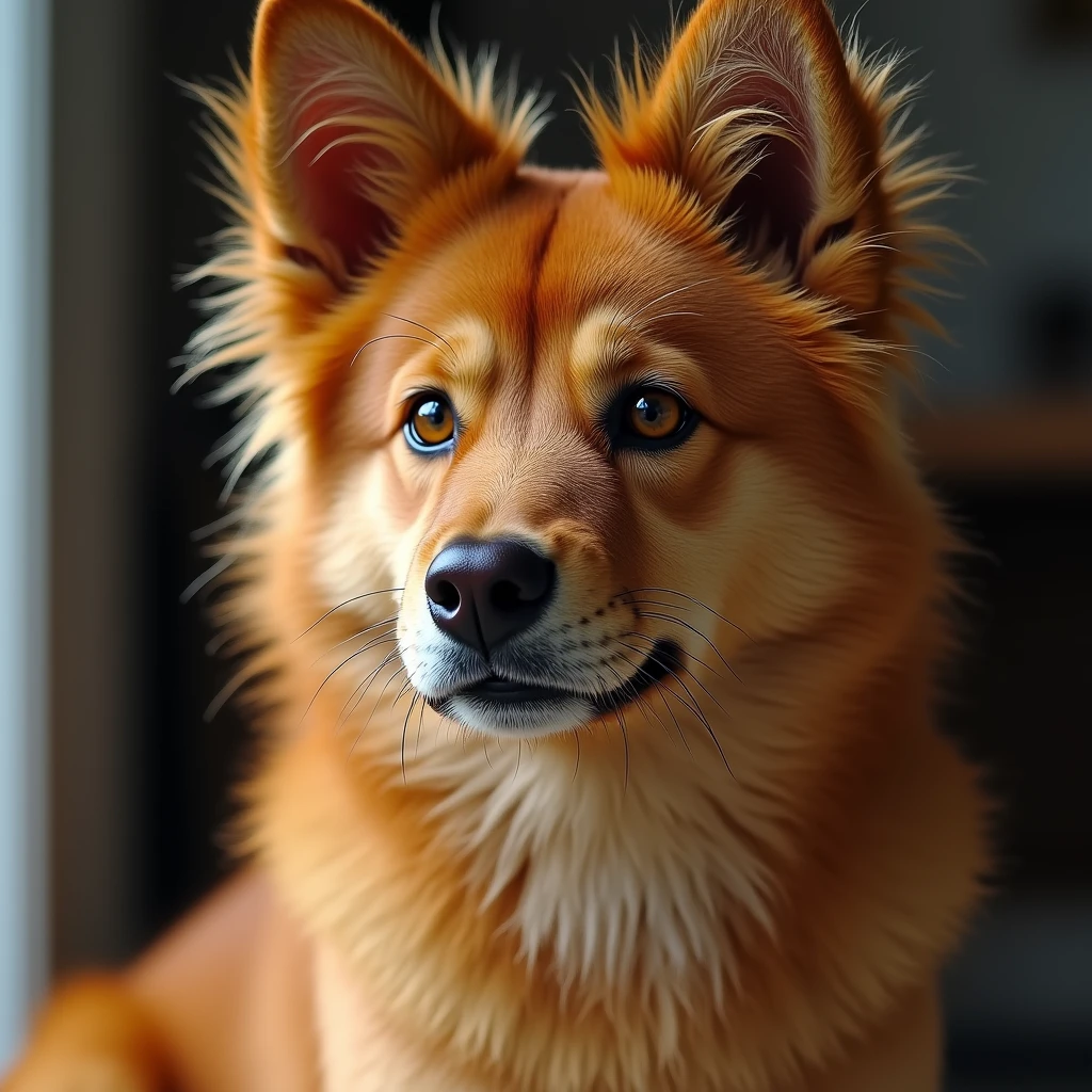 Fille rousse mince beau yeux