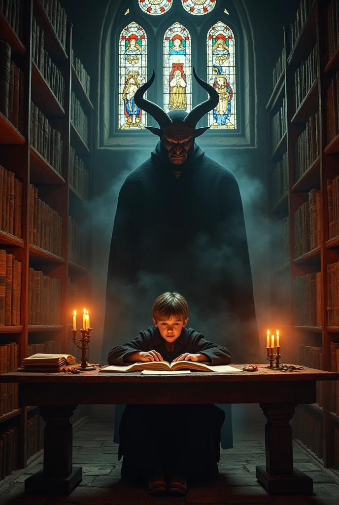 Studying under the Devil's watch10of age