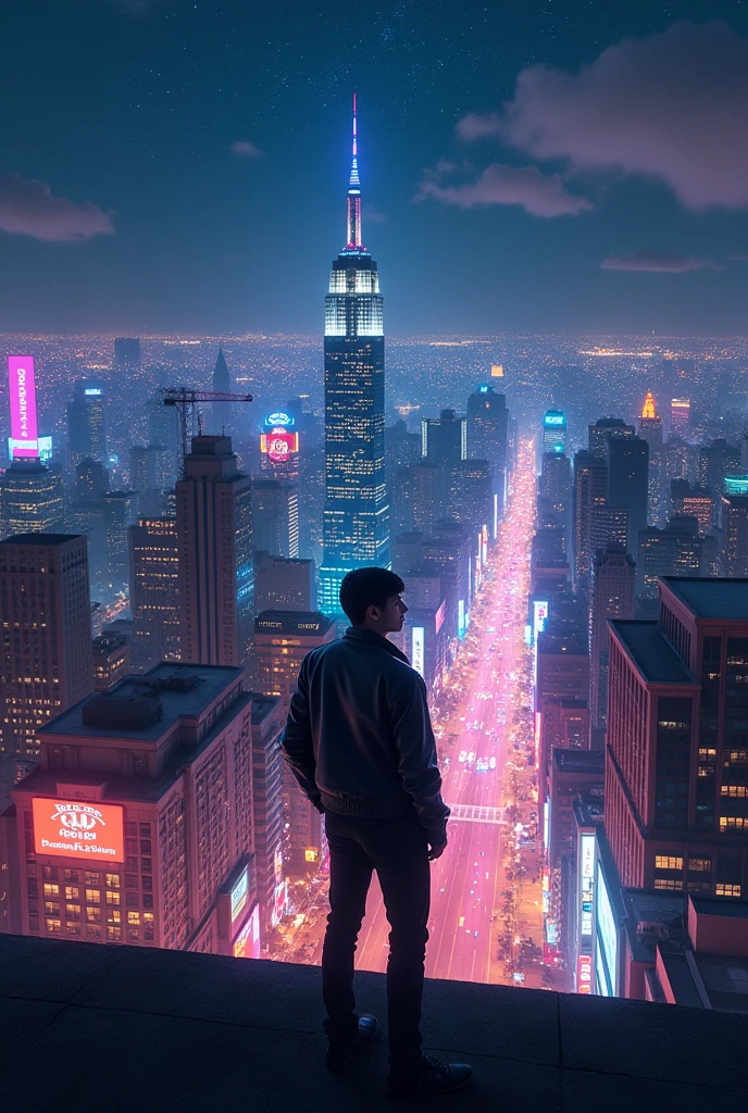 Night cityscape