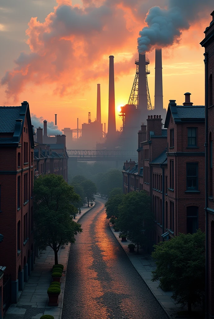 charcoal-based industrial city, However, the city is well-maintained and dependent on coal.

