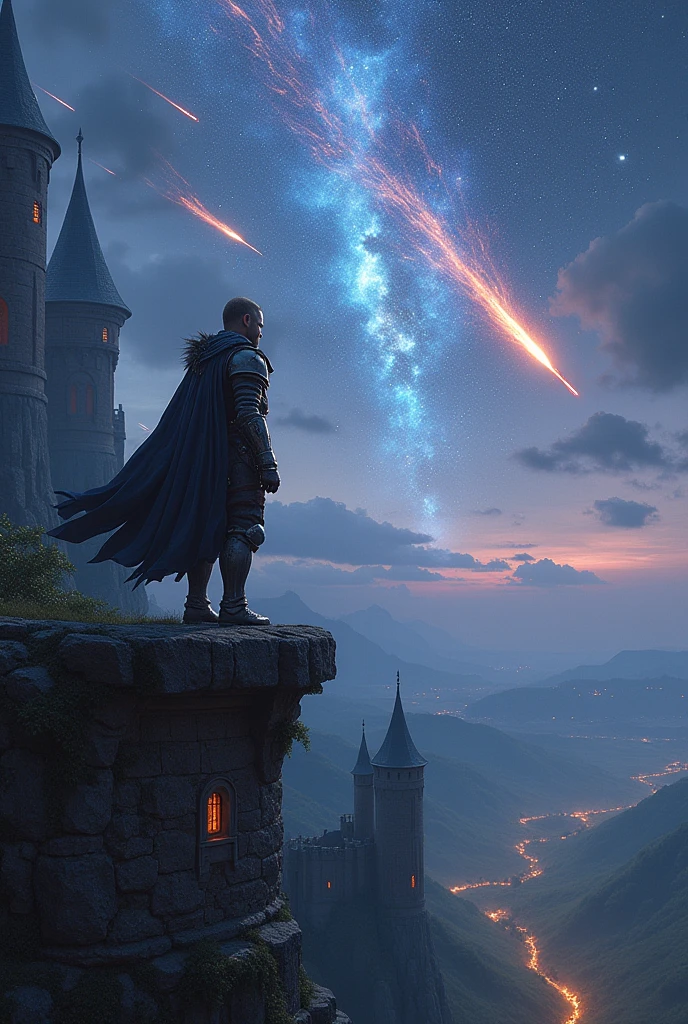Game of thrones  futuristic style. "a song of  comets and meteors"