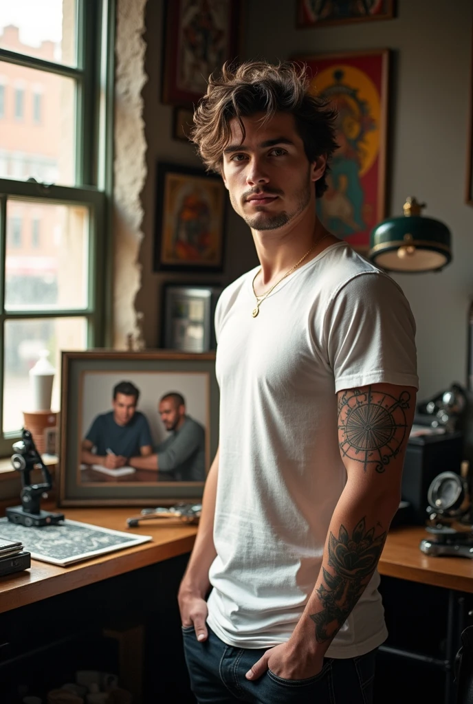 Son tattoo following in his father's footsteps
