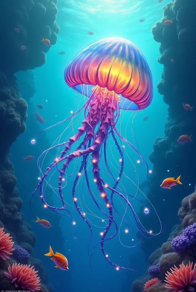 Water Jellyfish rgb rpg style