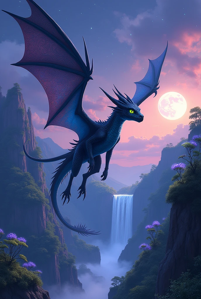 What would the Night Fury's offspring look like as adults?