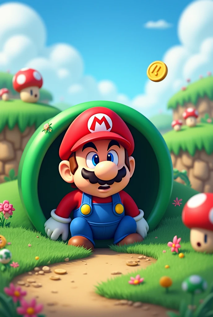 Mario pooping