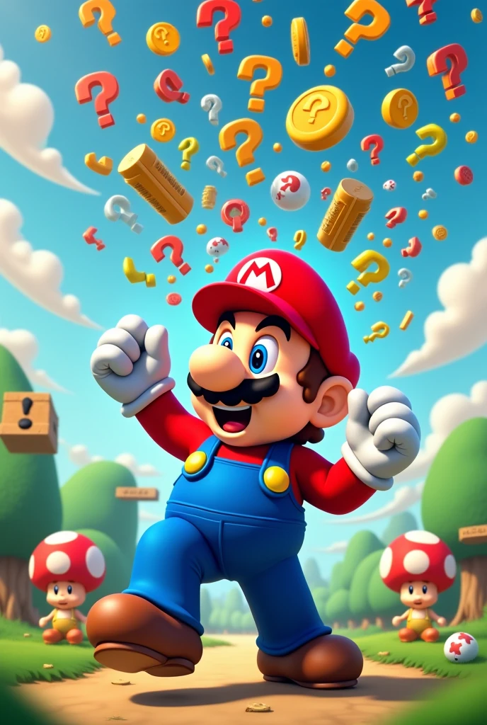 Super Mario throwing up