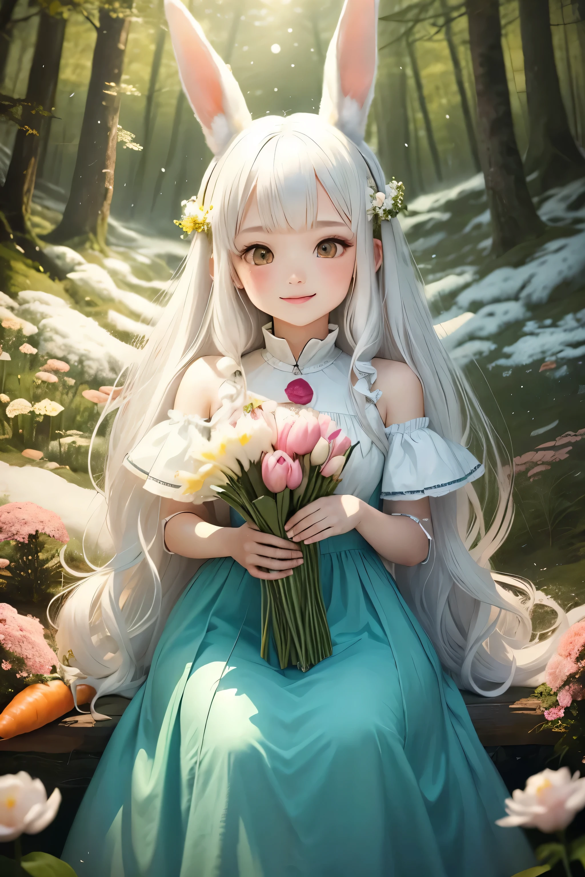 masterpiece、High resolution、Place the carrot