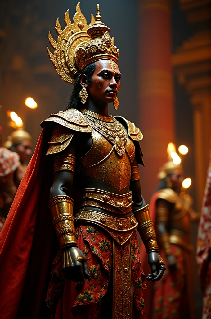 Javanese puppet character arjuna