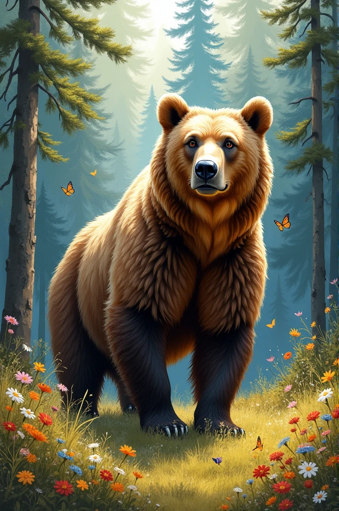 Bear painting
