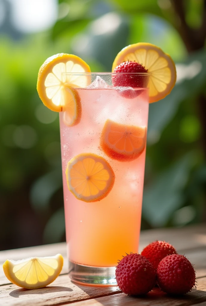 lychee lemon soda
