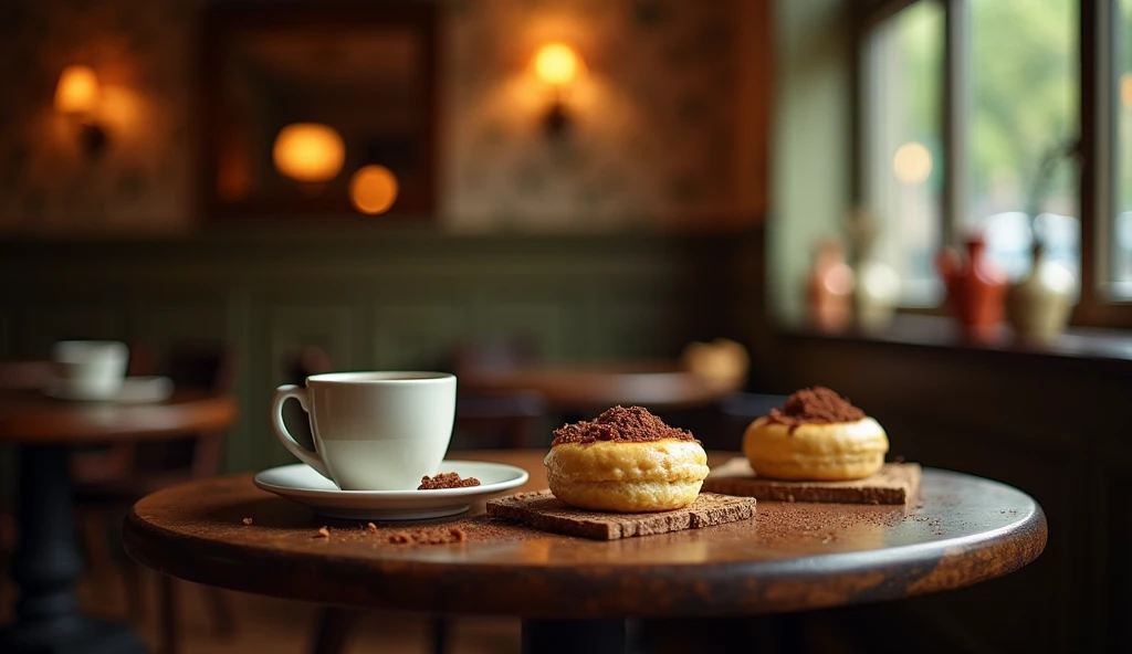 background、Cafe、Retro、indirect lighting、unmanned、coffee、toast、perfection、Pudding