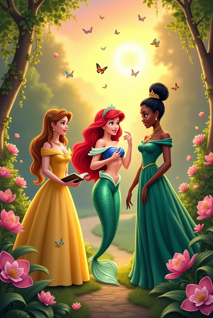 three disney princesses 