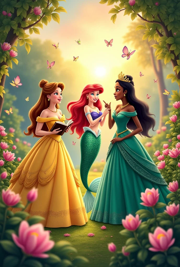 three disney princesses