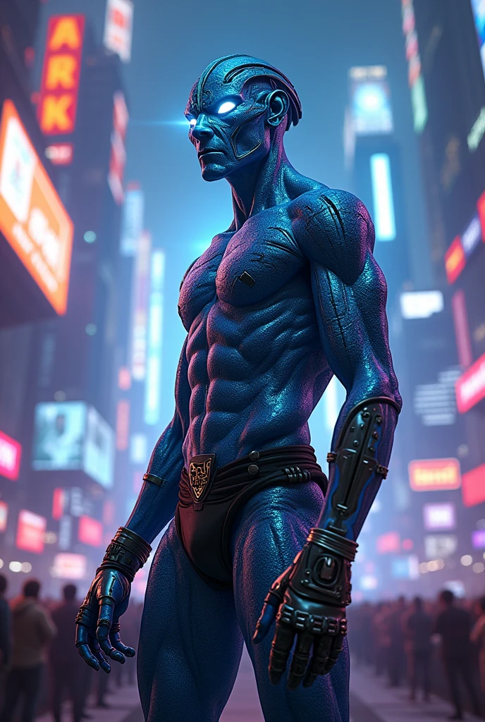 Technologically advanced extraterrestrial Jiu-Jitsu fighter Pitbull