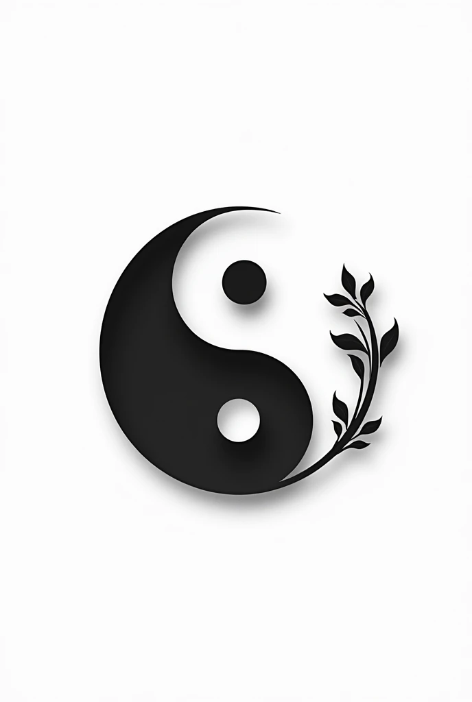 Create a play logo, I want it on a white background but I want it to be something that represents life, the beautiful and the ugly of life, love and hate, light and darkness. Keep it minimalist but beautiful at the same time, that draws attention