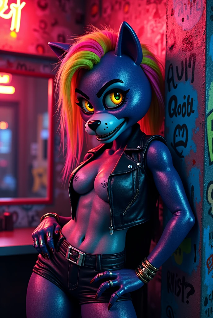 Roxanne Wolf is one of the Glamrock Animatronics who appears in Five Nights at Freddy's