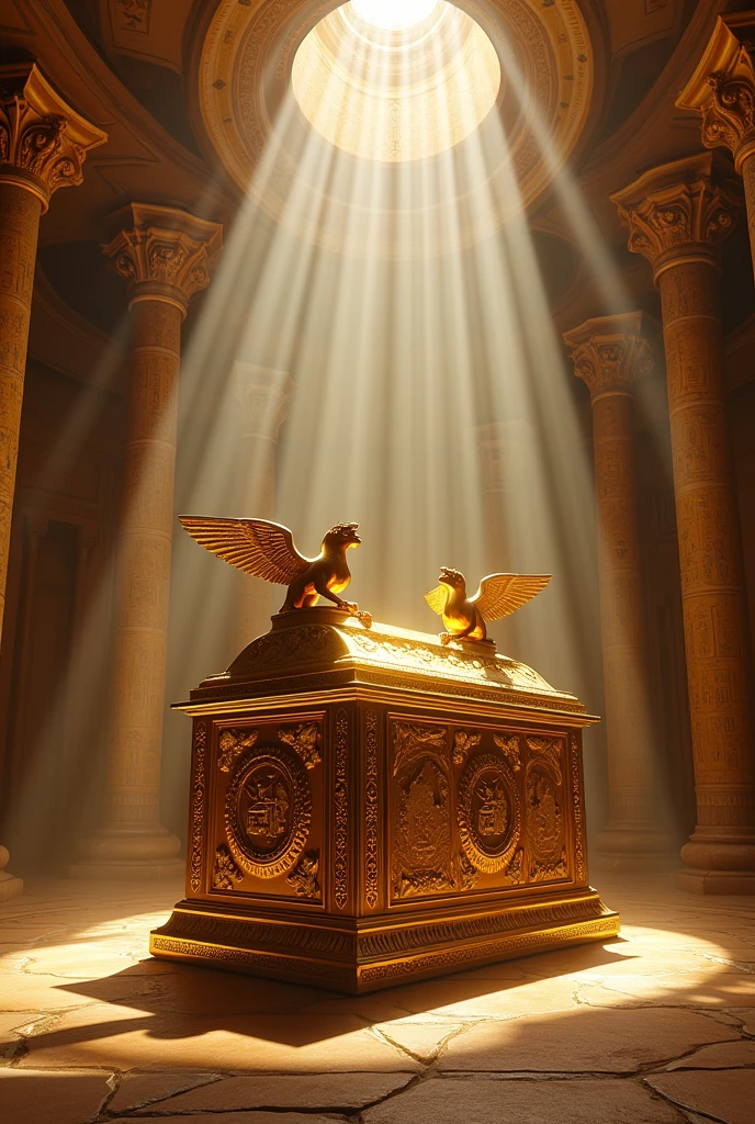 Create an image of the Ark of the Covenant