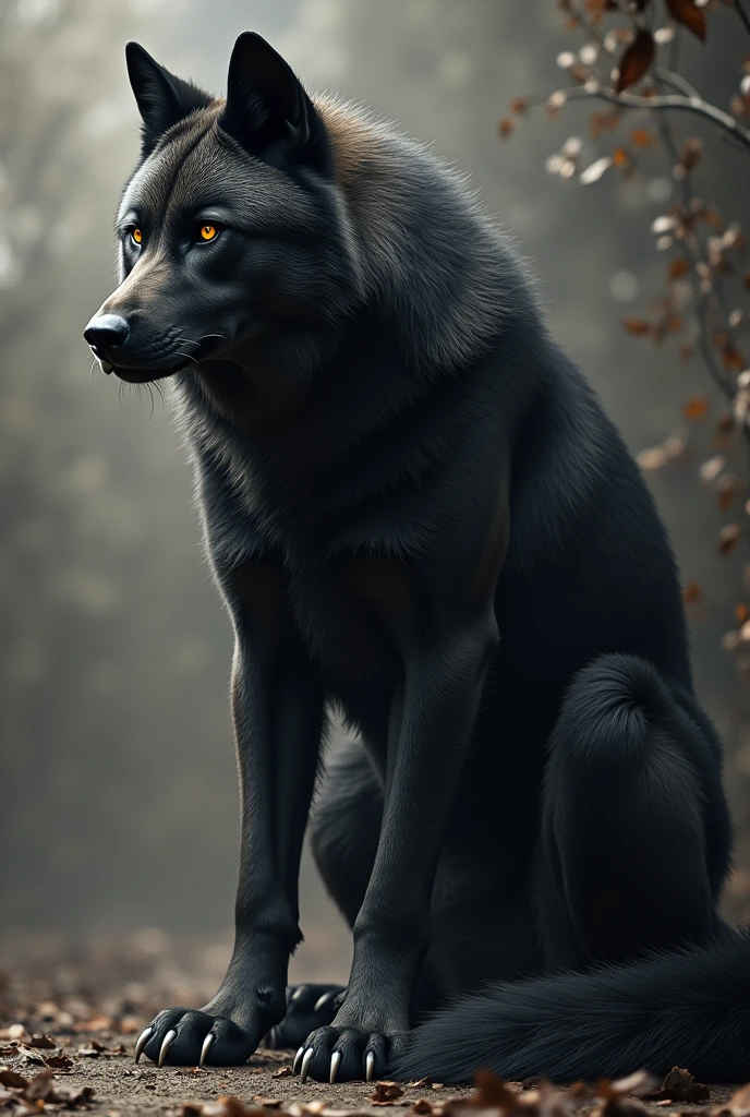 feral, Wolf male, huge balls, huge cock, huge canine penis, huge knot, hyper canine penis, hyper balls, precum spurt, excessive precum, precum, black genitals, black anus, raised tail, paws,, best quality, shaded, extreme detail, highly detailed, ultradetailed, intricate, realistic, detailed background, hi res, realistic, photography \(artwork\), (by kenket), by ross tran, by michael & inessa garmash, by pino daeni, by isvoc, by kiguri, by alena aenami, by ruan jia, (by zenthetiger, by wolfy-nail), by Enki Bilal, by drmax, photorealism, huge erection, [tsukune minaga]