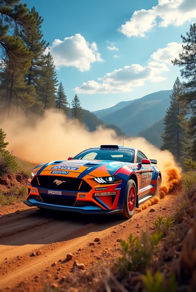 Rally racing with a 2018 ford mustang