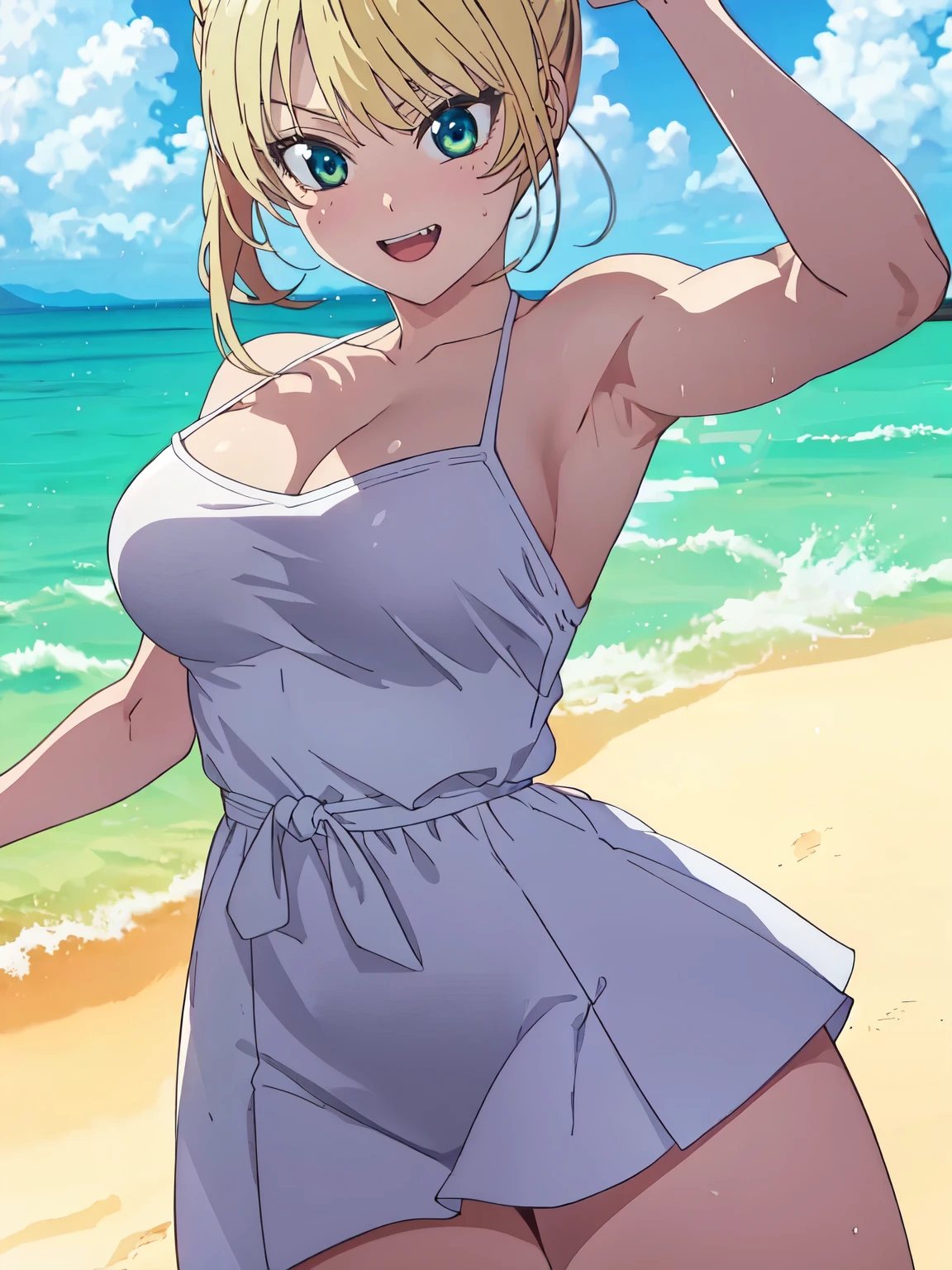 Arms with beautiful skin
