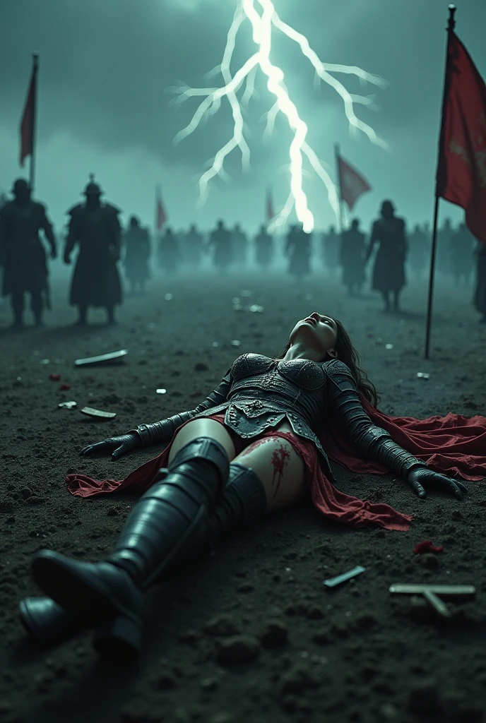 The heroine died with very severe injuries