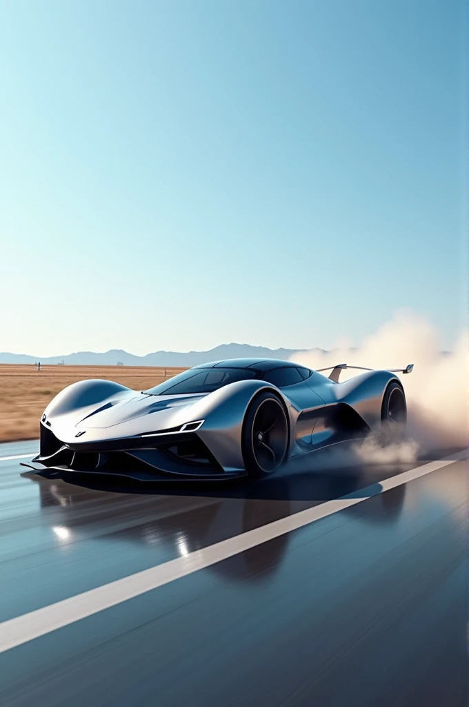 aerodynamics body of car that goes 700 km/h